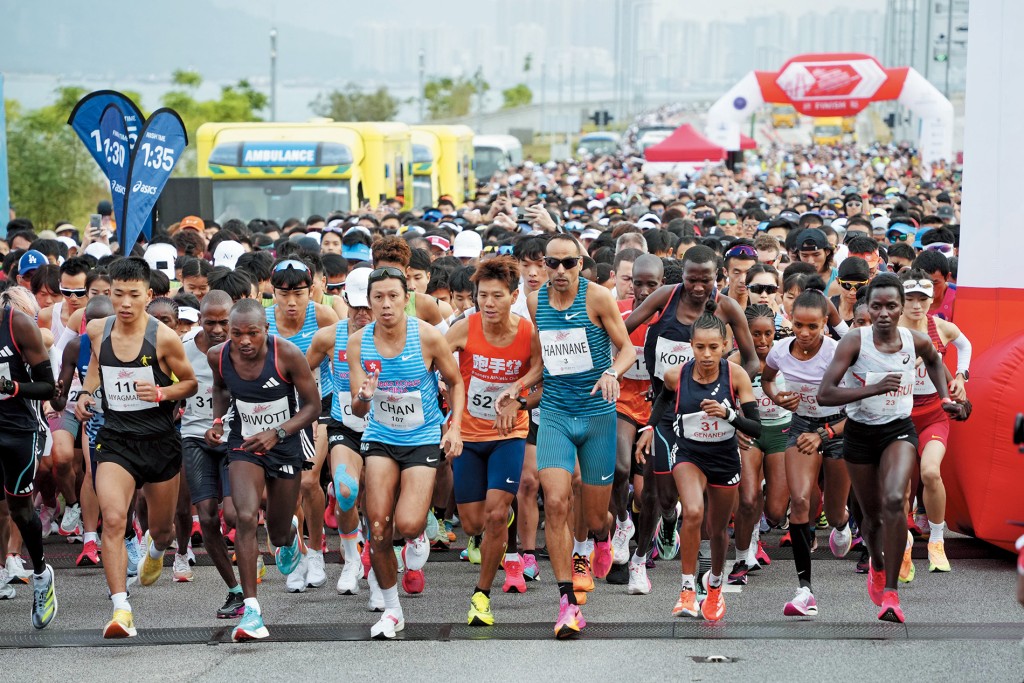上周首次舉辦的港珠澳大橋（香港段）半馬拉松，也成功獲頒「M」品牌。