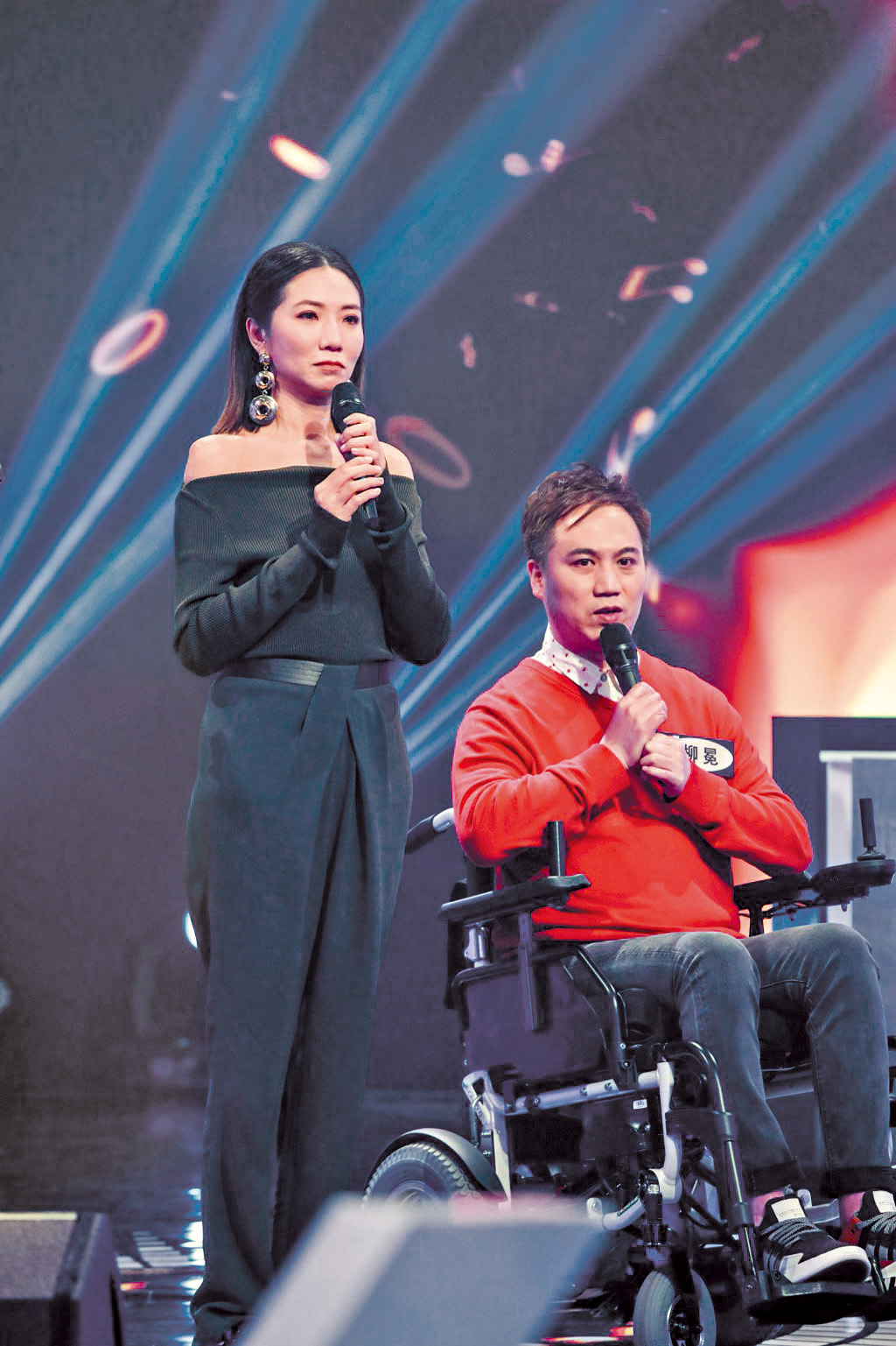 柳冕三年前參加《中年好聲音》,向全港市民講述自身的奮鬥故事。 柳冕三年前參加《中年好聲音》,向全港市民講述自身的奮鬥故事。