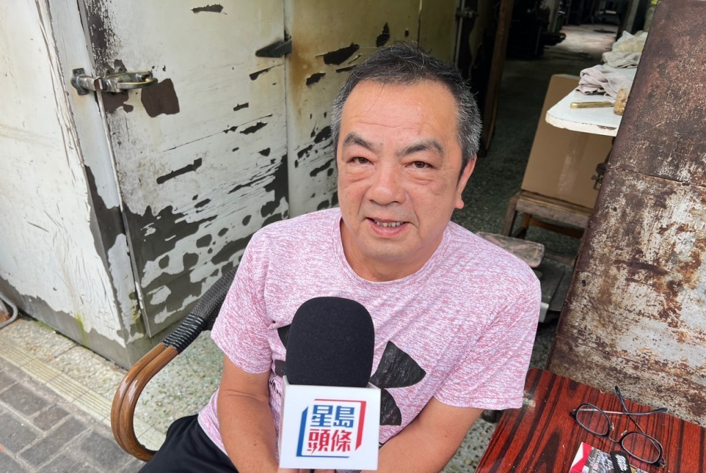 「啟華魚蛋公司」老闆陳生 「啟華魚蛋公司」老闆陳生