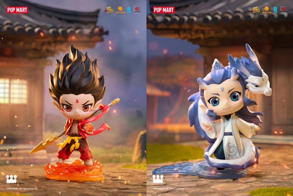 泡泡瑪特推出哪叱系列盲盒，賣到斷市。 