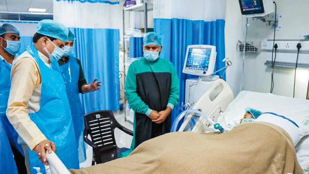 印度至少二十二名兒童死於有毒的咳藥水，現仍有多名受害小童需要留醫深切治療病房。