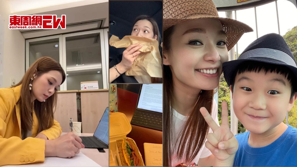 呂慧儀拍《愛回家》半工讀牛津大學課程終畢業 開心稱兒子多了個讀書Buddy