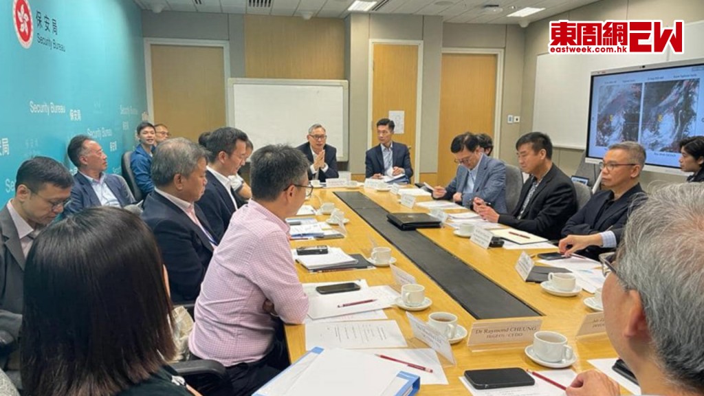 颱風小犬 ｜三號風球至少維持至明早6時 保安局聯同14部門商討應對