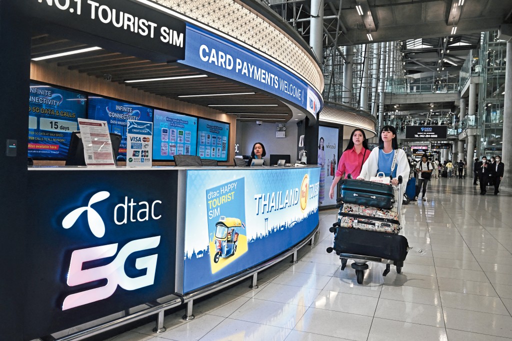 受詐騙園區的負面影響，泰國旅遊業插水，觀光收入去年更錄得疫後的首度負增長。