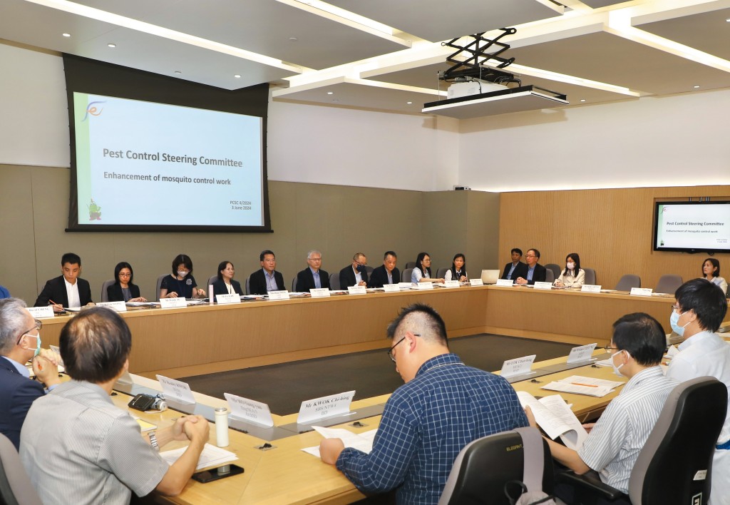 二○一九年成立的政府「跨部門防治蟲鼠督導委員會」，定期開會檢視鼠患情況。