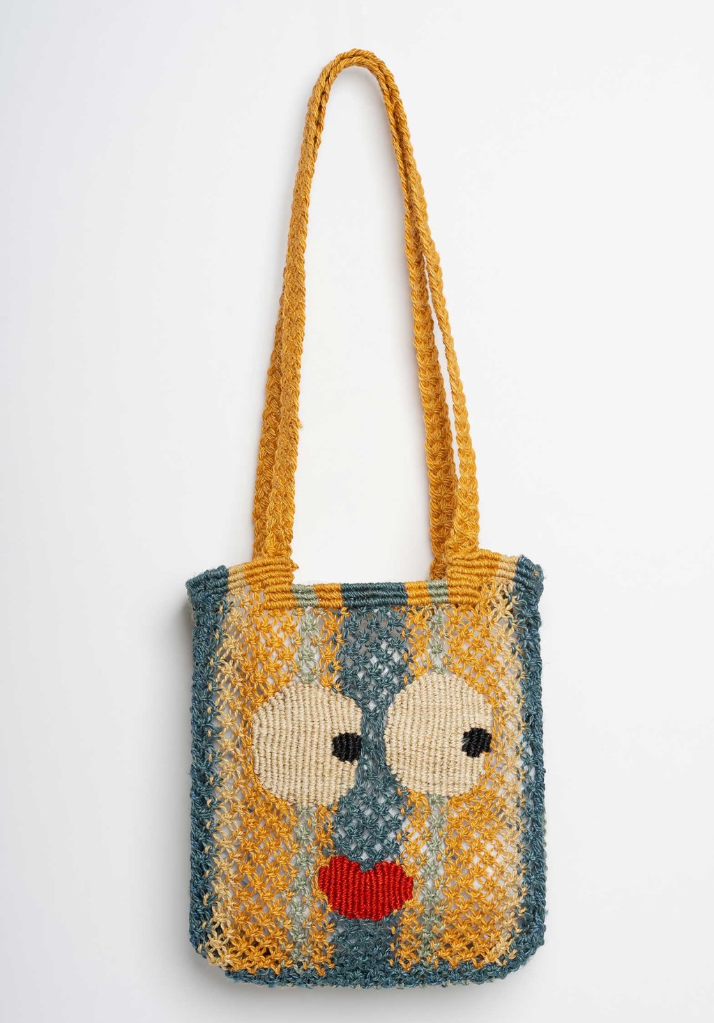 「BIG EYE」手織黃麻袋 HKD690 「BIG EYE」手織黃麻袋 HKD690