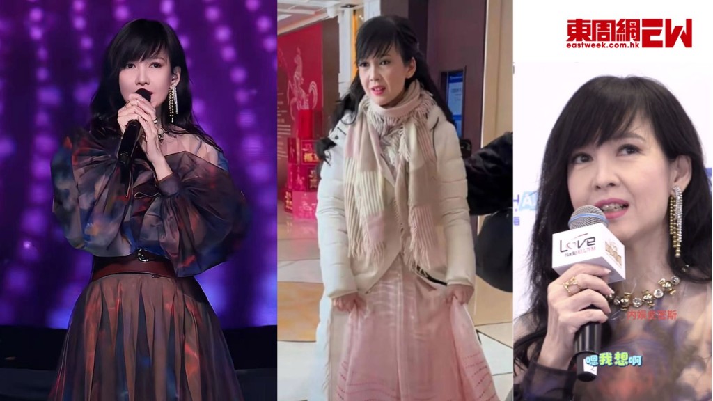 周慧敏近照流出真實狀態嚇呆網民 狠批58歲仍走少女風 「玉女獎門人」不再？親回應凍齡靠1招