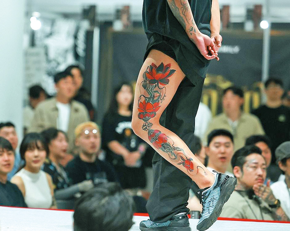 南韓舉辦的紋身藝術展每年都吸引逾百位來自世界各地的紋身師參與。