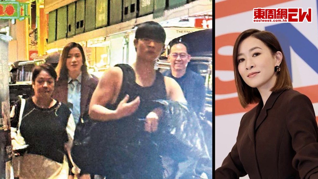 佘詩曼「新聞女王」出巡 5人團隊襯托 架勢!