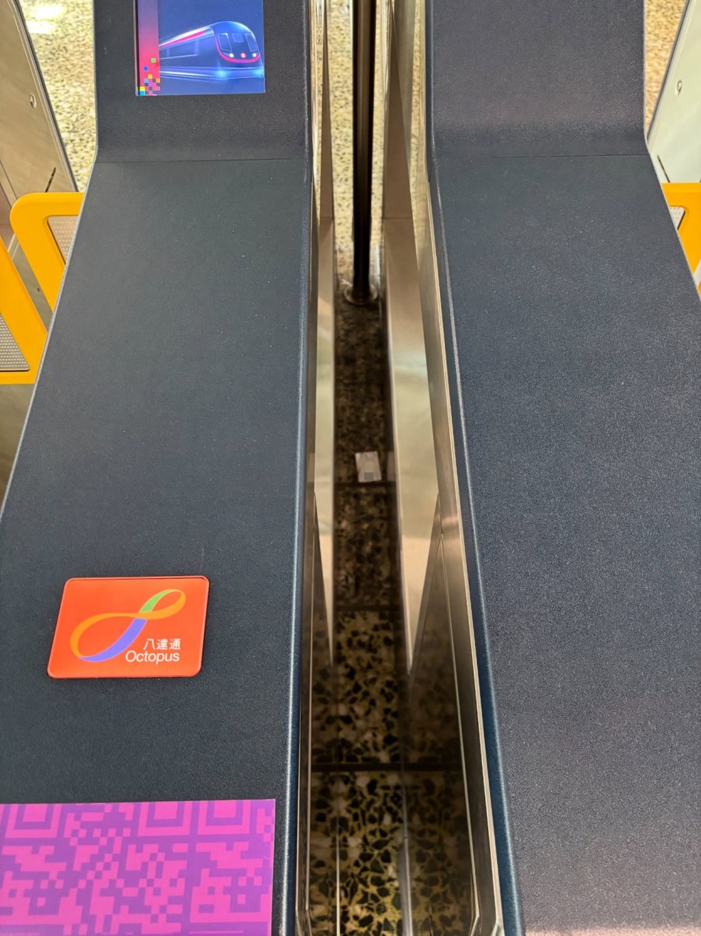 樓主：跌咗喺閘機中間