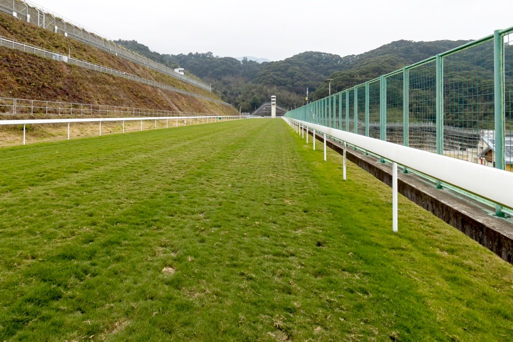 從化馬場設有一條馬匹專用「登山訓練跑道」，全長一千一百米，能有效鍛煉馬匹耐力。