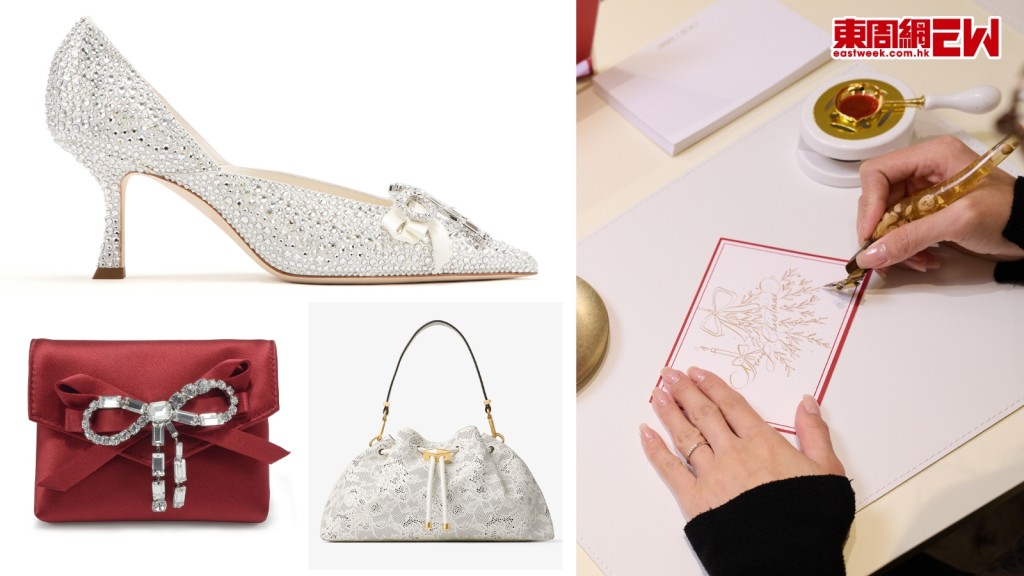 聖誕禮物｜Jimmy Choo思那年　AURIA MULE灰姑娘舞鞋+書法師代書心意卡