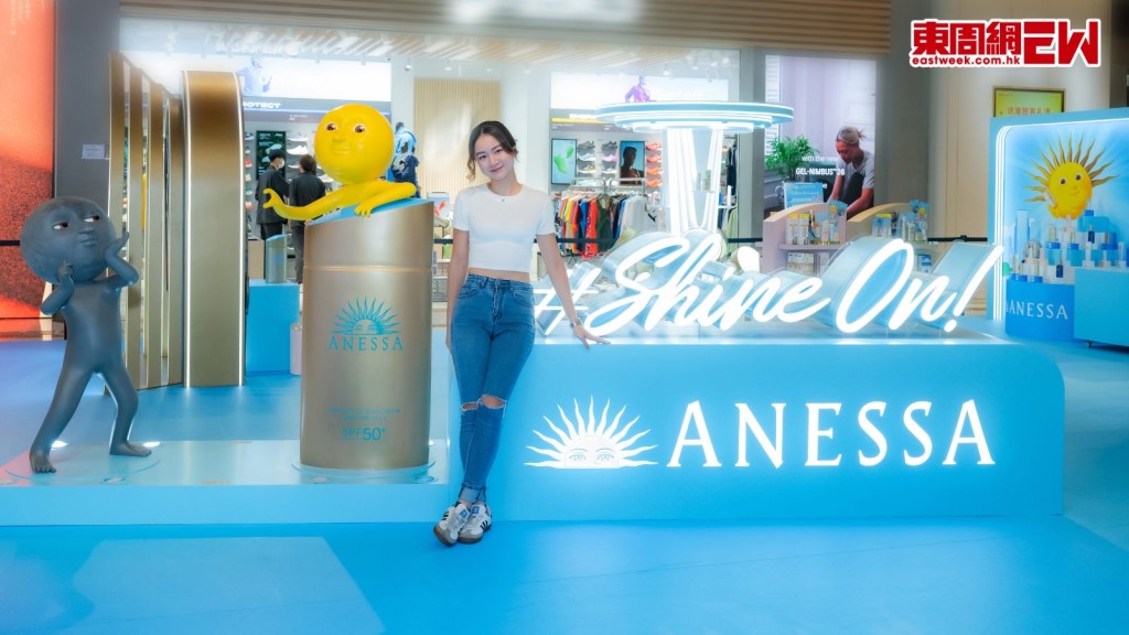 防曬王ANESSA x Mr n Mrs Moon限定店　啟動盛夏追光之旅