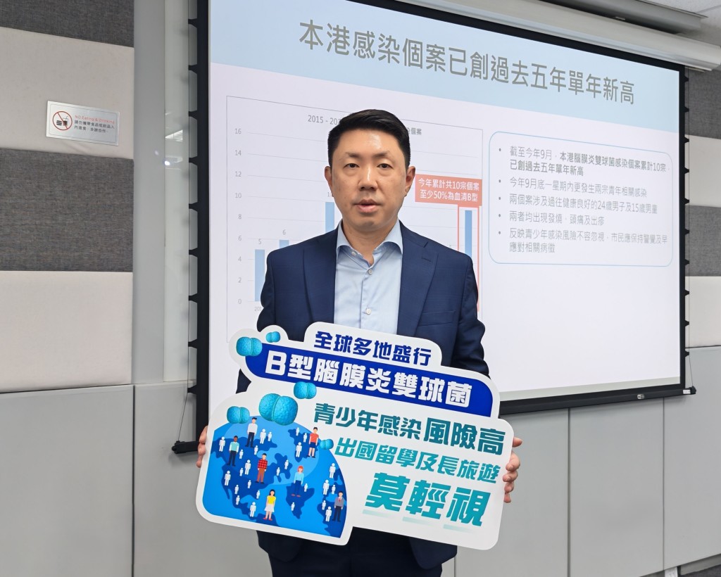 孔繁毅教授指出,港人出國旅遊或升學前,應當評估自身的感染風險,並按需要及早接種疫苗。 孔繁毅教授指出,港人出國旅遊或升學前,應當評估自身的感染風險,並按需要及早接種疫苗。