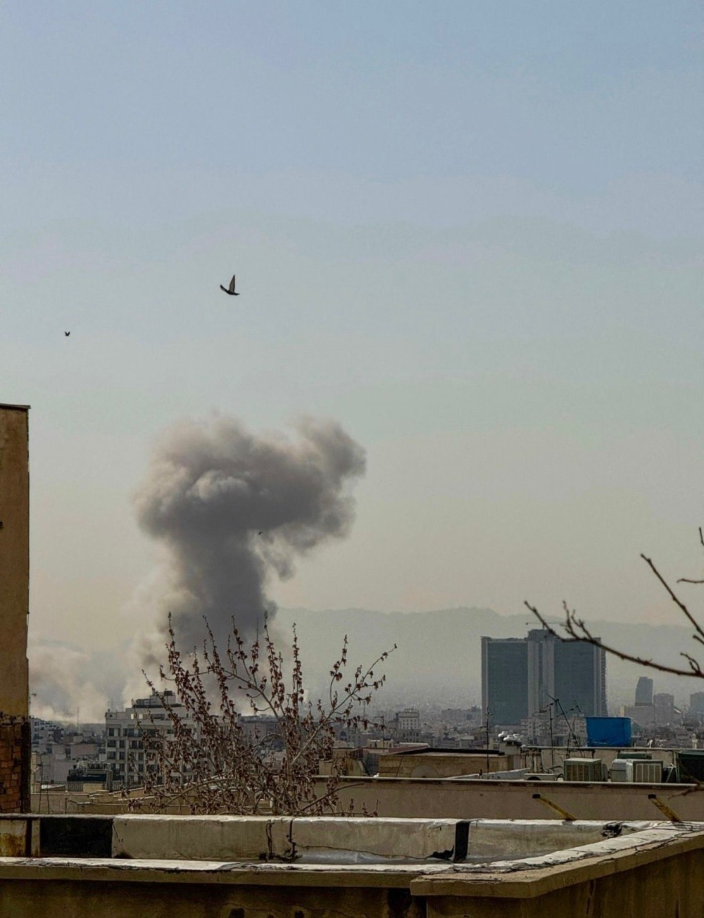 美國及以色列向伊朗發動軍事行動。法新社 美國及以色列向伊朗發動軍事行動。法新社