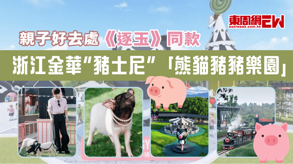 親子好去處“豬士尼” | 浙江金華「熊貓豬豬樂園」 《逐玉》同款兩頭烏