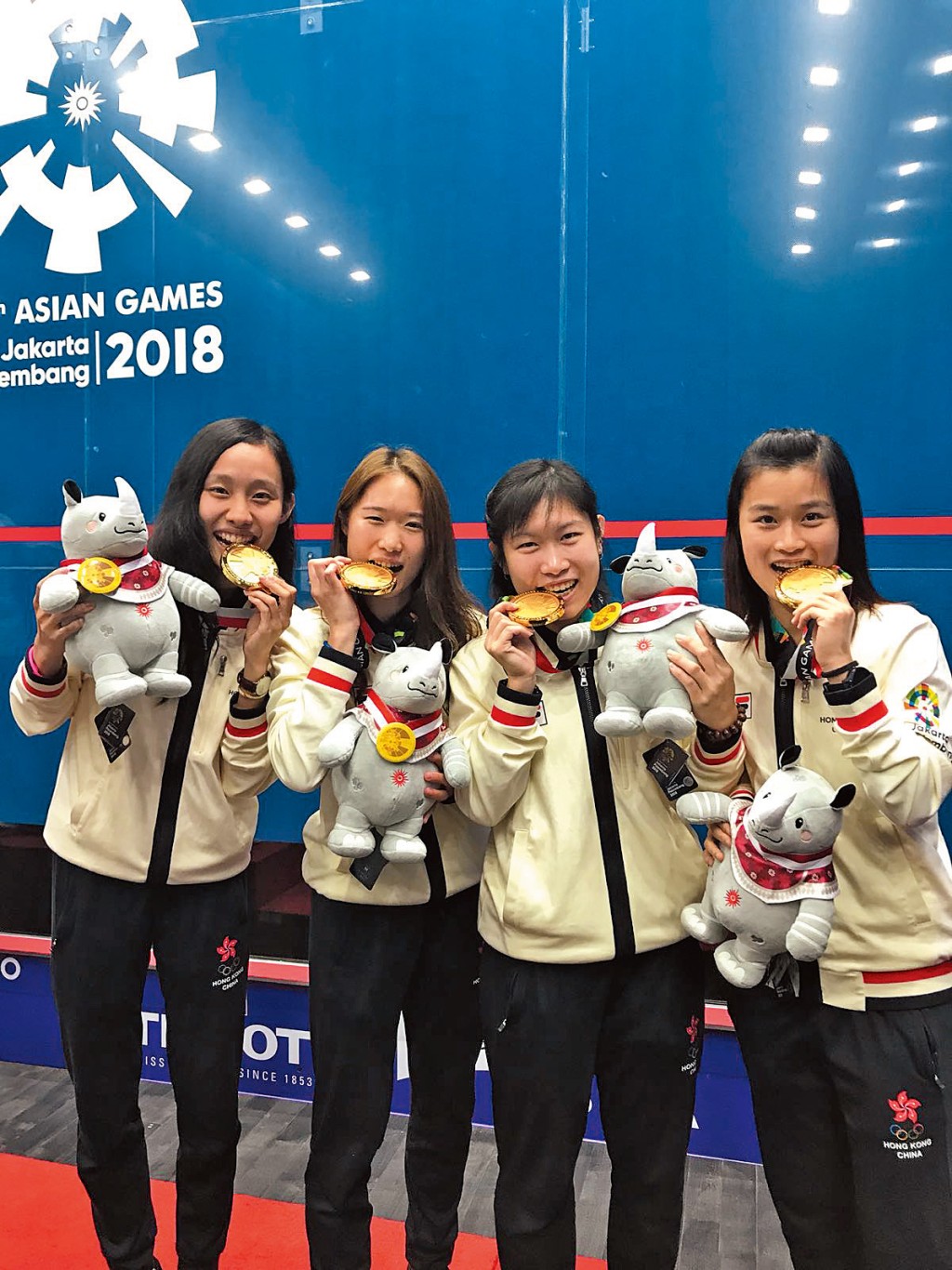 繼二〇一八協助女子隊拿下歷史性團體金牌，何子樂上年接棒續戰杭州亞運，連續兩屆集齊金銀銅三色獎牌。