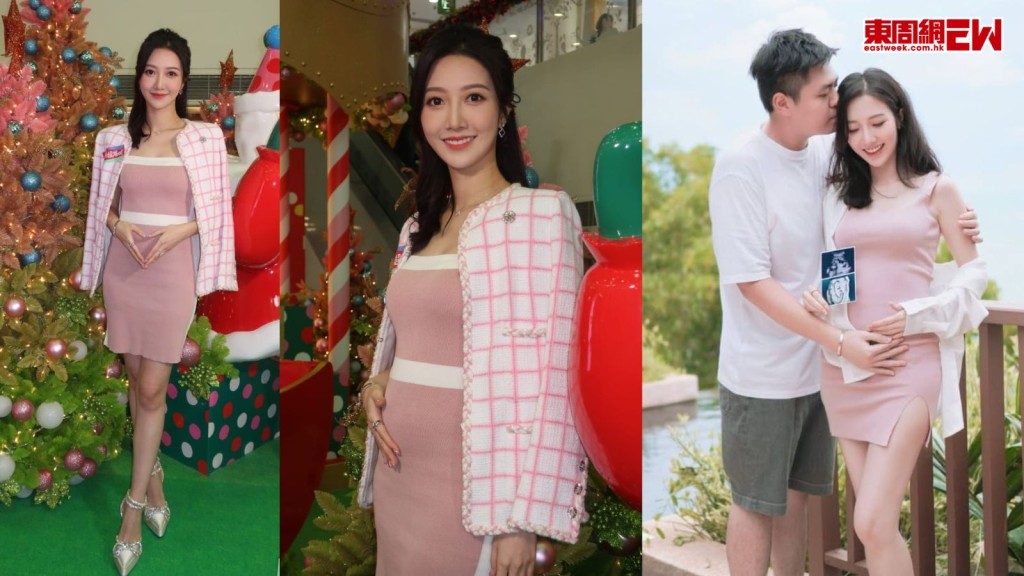 TVB小花何依婷 結婚1年宣布懷孕5個月 BB「香港製造」仔女都鍾意