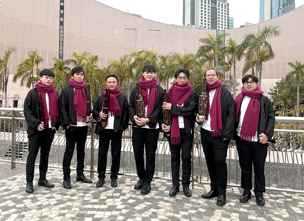 香港中樂團笙組拍攝MV為「國際笙簧節」預熱。