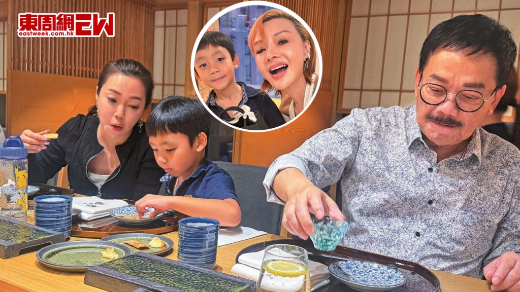 黃玉郎孻仔有繪畫天份 盡得真傳可繼承父業 葉子楣大讚6歲難似想像