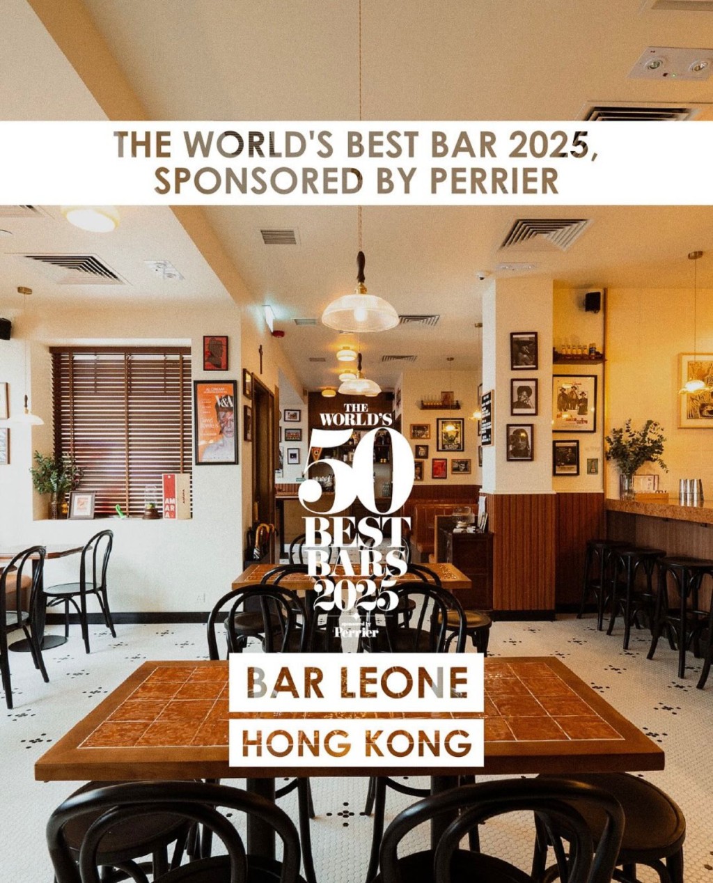Bar Leone獲選世界第一酒吧 Bar Leone獲選世界第一酒吧