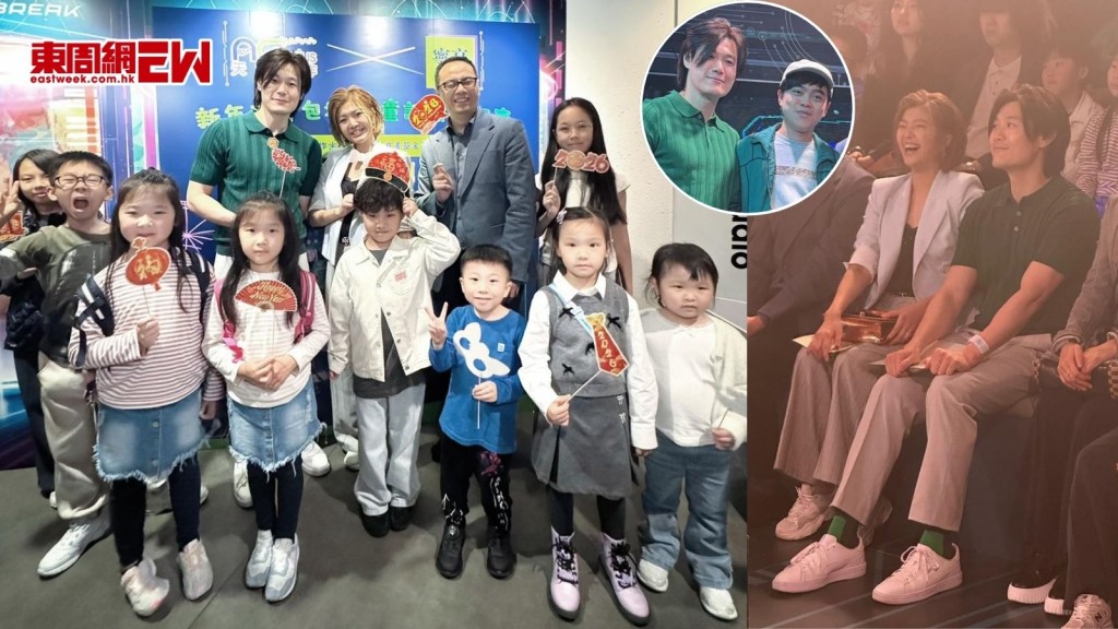 邱芷微陳志忠獲委任慈善大使 率學生睇音樂劇觀摩 與基層家庭迎新歲