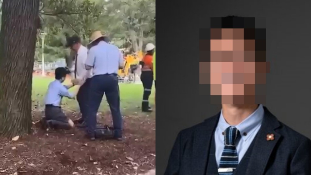 據悉，被捕人姓李，是香港中文大學教授。