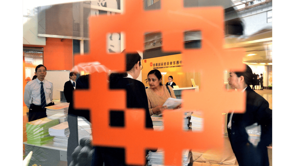 政府就長遠安置向宏福苑居民提出問卷諮詢。資料圖片