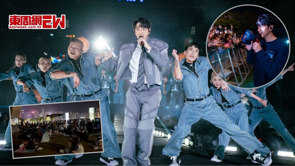 馮允謙首次戶外個唱過百人場外「紮營」聽 大玩「瞬間移動」搞驚喜 兩度Encore滿足觀眾