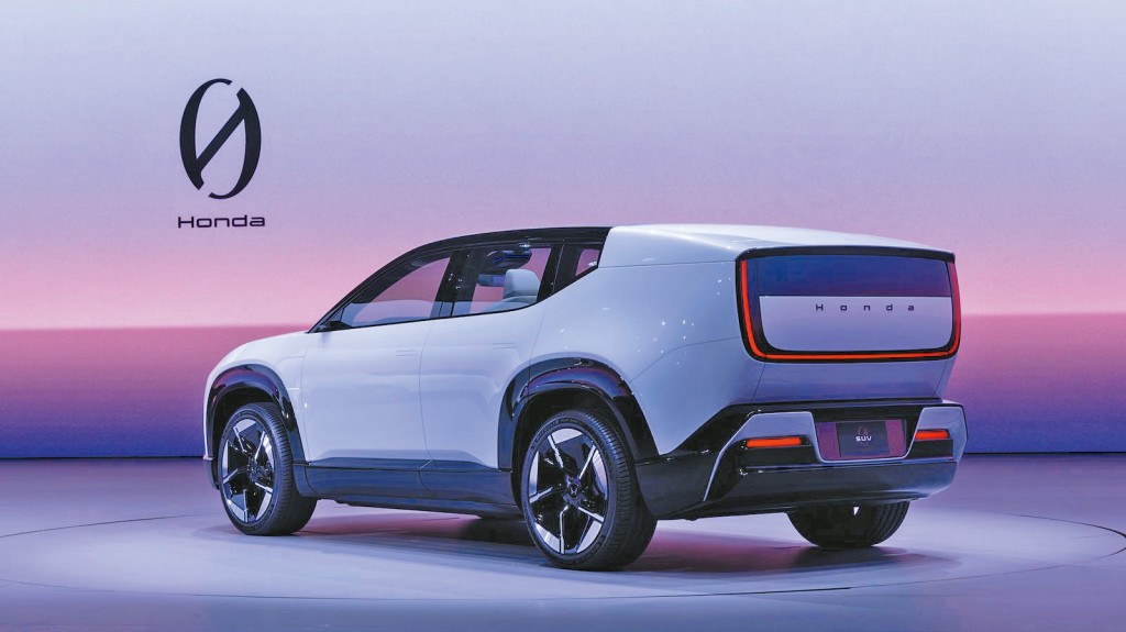 本田0系列電動車的原計劃今年於北美市場上市。 本田0系列電動車的原計劃今年於北美市場上市。