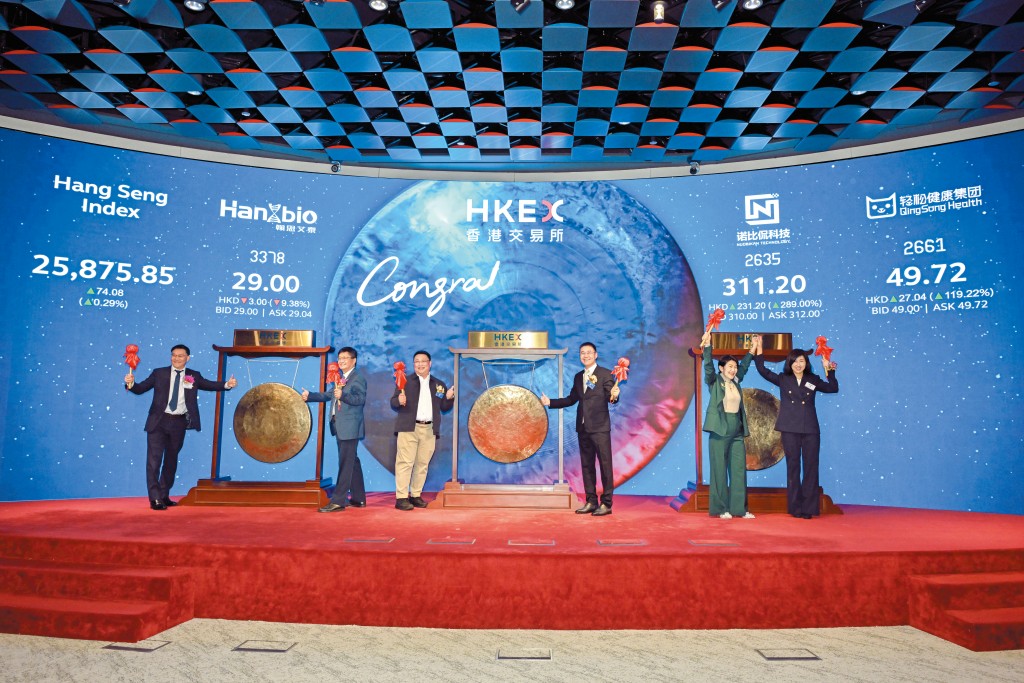 去年新股市場暢旺,市場預計今年仍有大量新股來港上市,港交所勢受惠。 去年新股市場暢旺,市場預計今年仍有大量新股來港上市,港交所勢受惠。