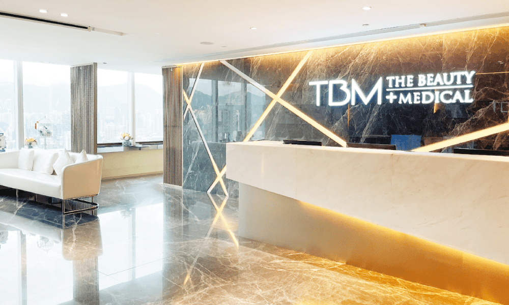 TBMG雪纖瘦以清晰的品牌形象與專業的門店設計，展現其結合國際標準與細緻服務的可靠形象，持續建立長期客戶信任。