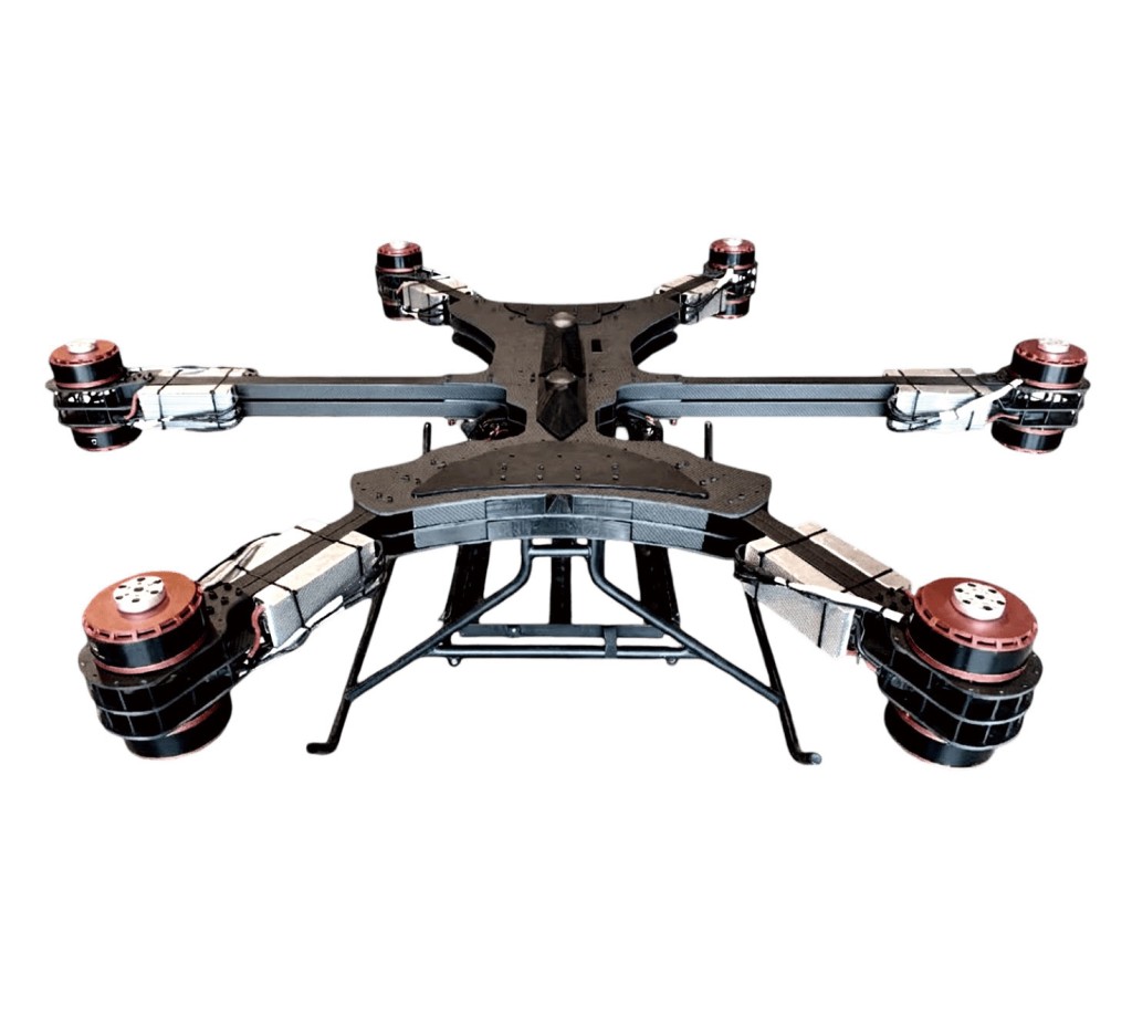 Powerus的產品涵蓋可攜帶六百七十五公斤重工業載荷的重型無人機。