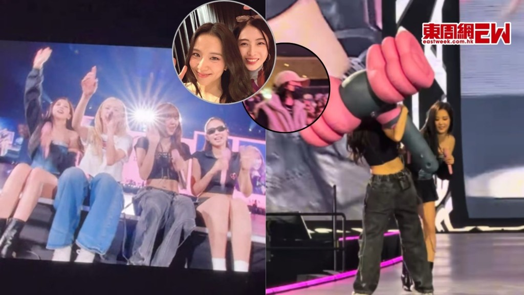 BLACKPINK演唱會｜張曼玉低調朝聖 甘比晒Jisoo合照 成龍送花籃祝賀 粉絲為「高人一等」見偶像出呢招