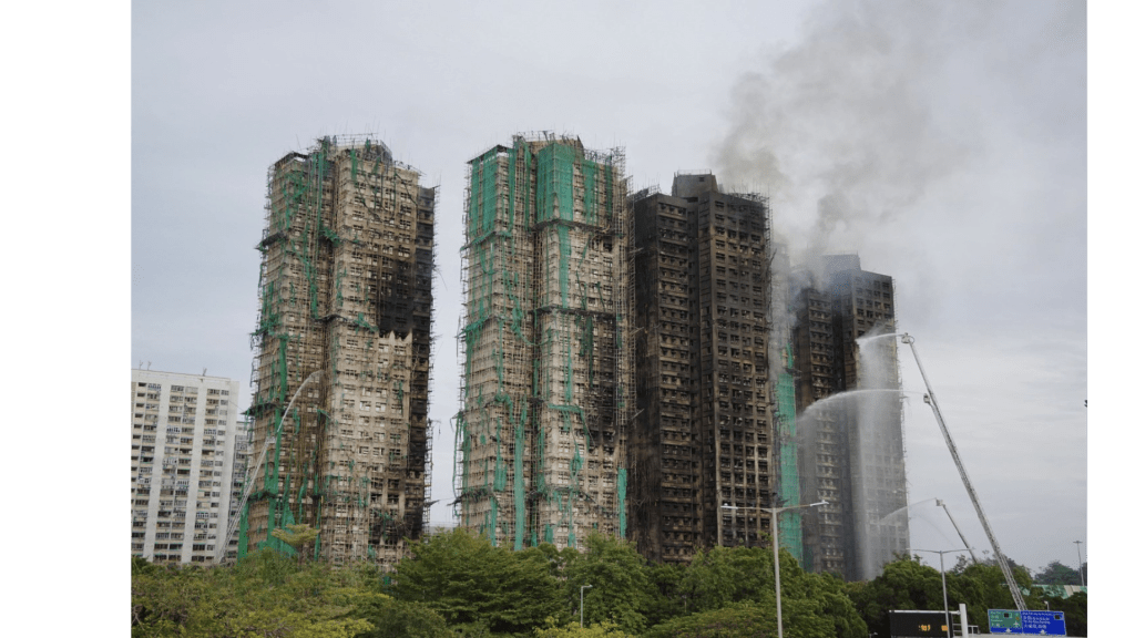宏福苑火災聽證會提及，勞工處16次巡查都沒有發現有工人吸煙