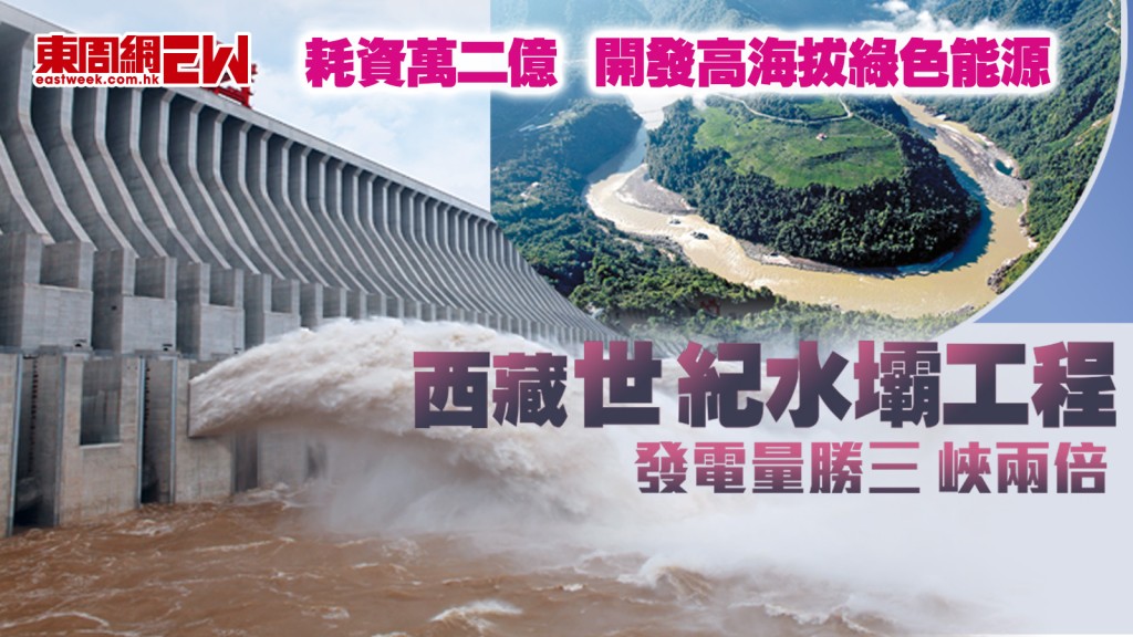 西藏世紀水壩工程︱耗資萬二億 開發高海拔綠色能源 發電量勝三峽兩倍︱國際解碼