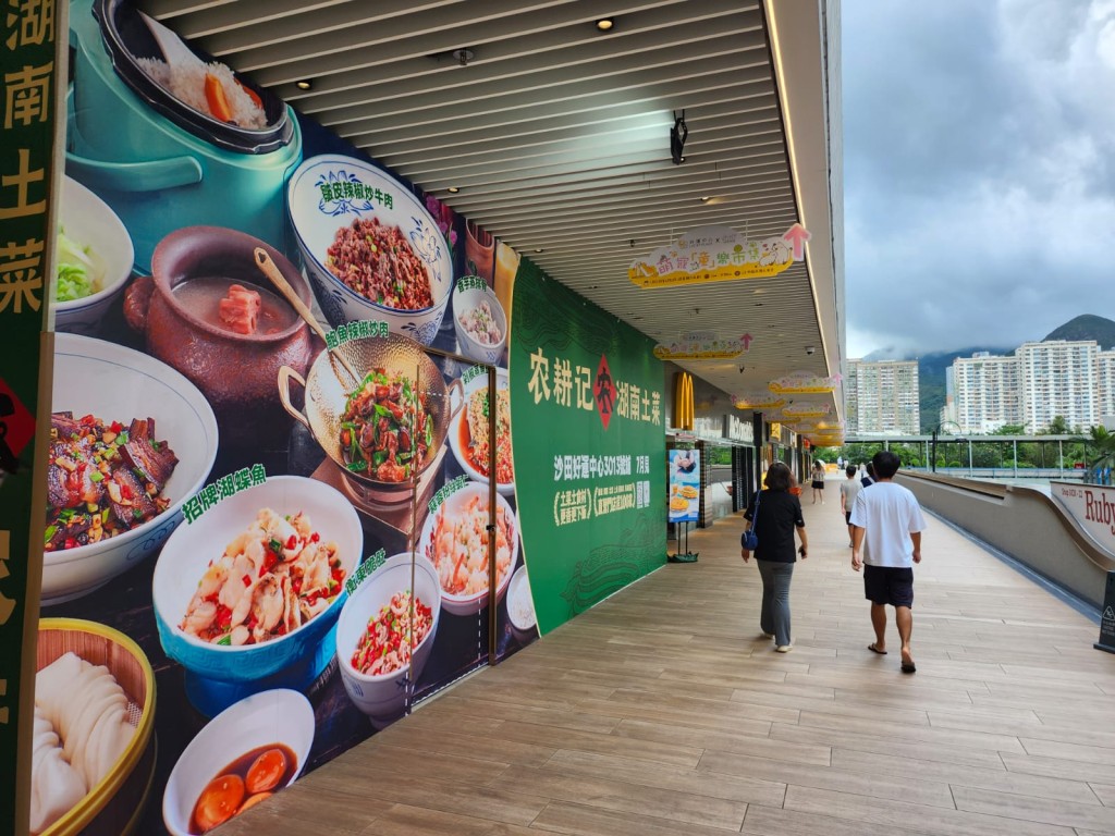 餐飲品牌為舖位租務主流，租務成交中佔逾半數，而上半年內地餐飲品牌更出現汰弱留強的情況，個別川菜店及茶飲店選擇止蝕離場，而著名內地餐飲連鎖品牌則乘勝追擊續開分店，如農耕記及木屋燒烤等。