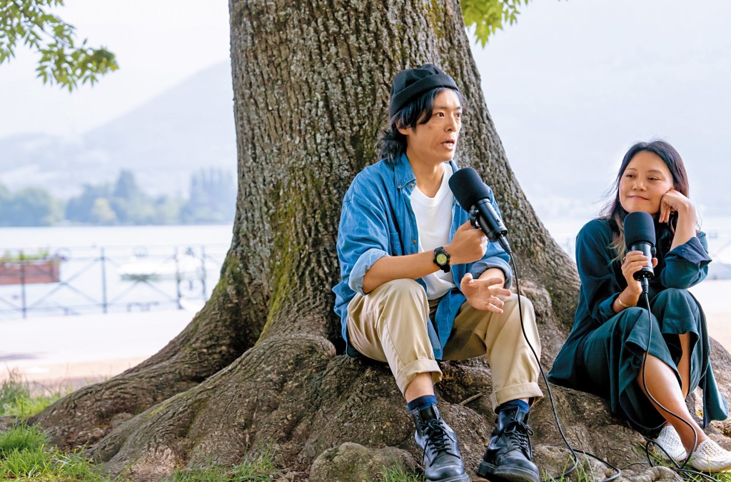 啓忠與楊寶文（右）花了約七年時間創作這部作品。