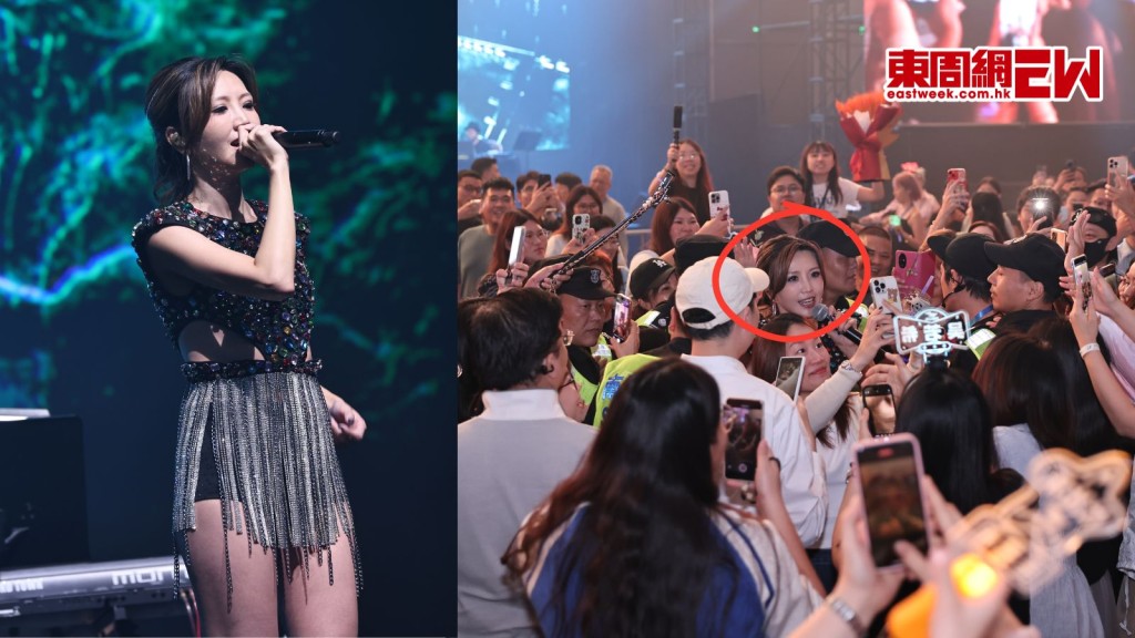 吳若希佛山演唱會一度感觸落淚 自爆唱到40歲退休 考慮在當地定居