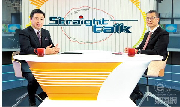 陳建強除了不時在報章發表政論，也是明珠台英語時事訪談節目《清心直說》（Straight Talk）的主持。