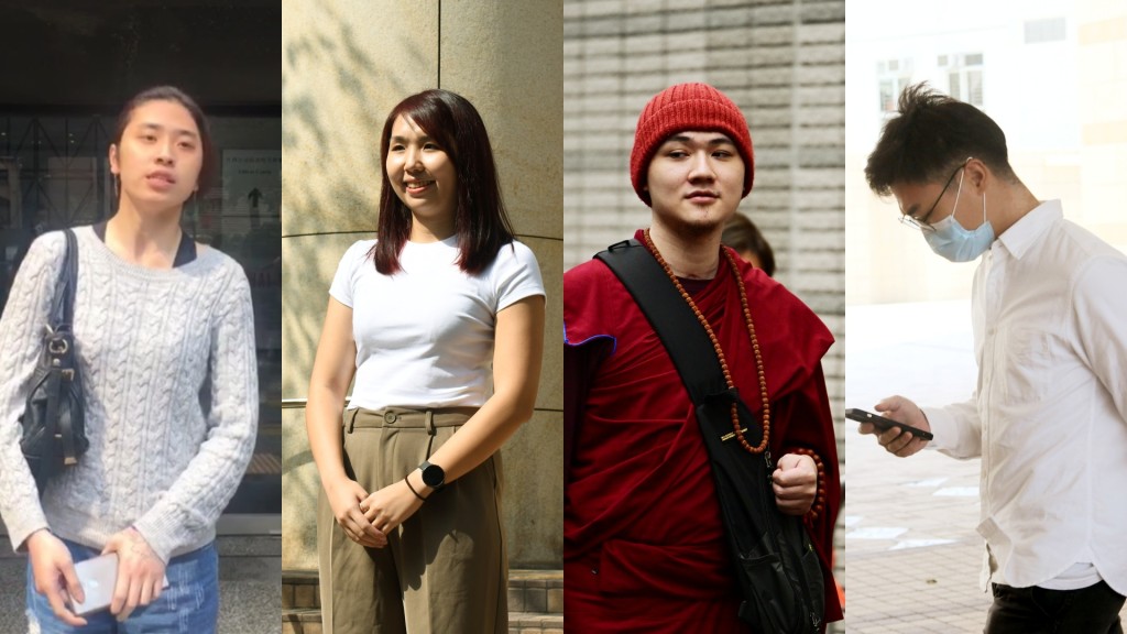  由左至右：畢慧芬、孫曉嵐、吳志勇、林錦均