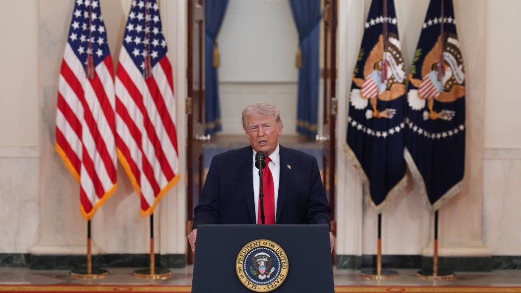 特朗普演說 | 稱美軍已重創伊朗 未提退出北約