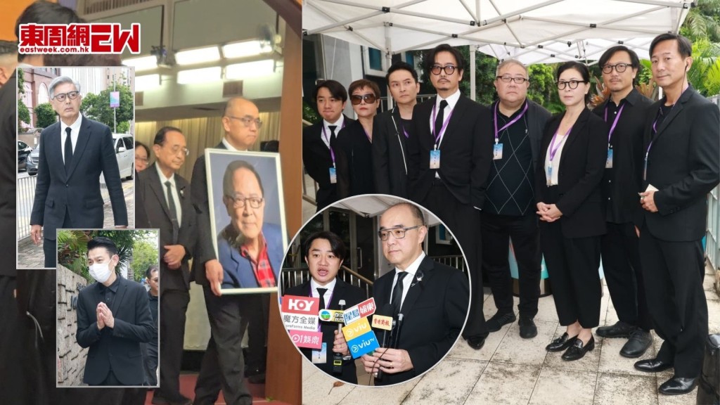 鍾景輝安息禮｜王祖藍難忘King Sir5個D教誨 姪仔透露「已無憾」周潤發劉德華現身送別 帛金全捐獎學金遺愛人間