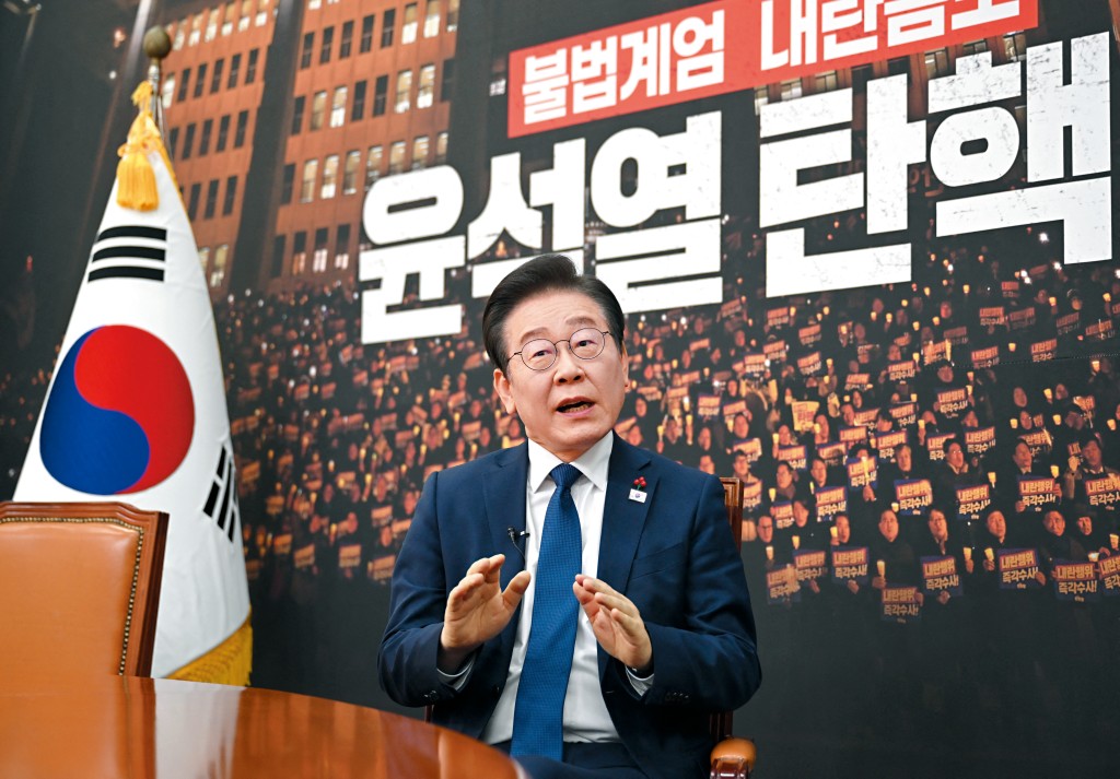 共同民主黨黨魁李在明貪腐案被定罪，現正尋求上訴。