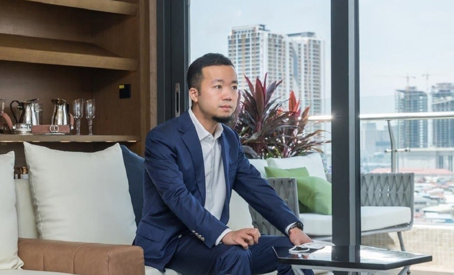 柬埔寨太子控股集團創辦人兼主席陳志。資料圖片 柬埔寨太子控股集團創辦人兼主席陳志。資料圖片