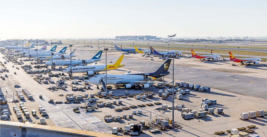 香港國際機場是全球最繁忙的貨運機場。