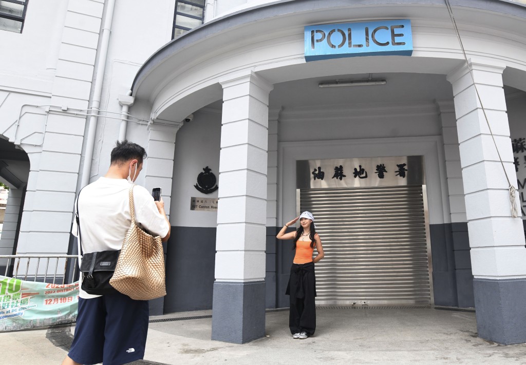 卓永興認為開放舊油麻地警署,遊客會有新體驗。 卓永興認為開放舊油麻地警署,遊客會有新體驗。