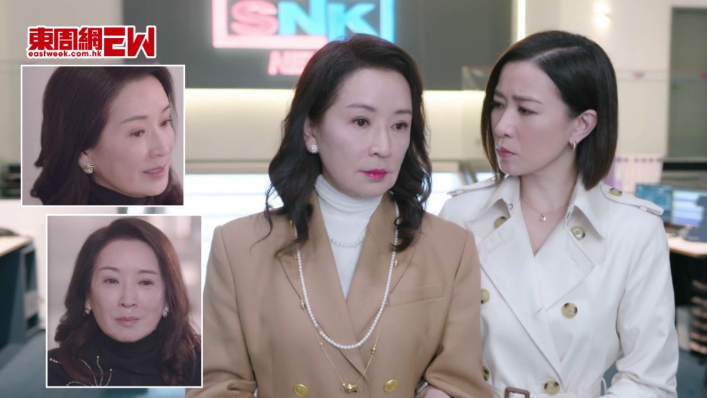 新聞女王2︱ 龔慈恩一鏡到底場口講足10分鐘晒驚人記憶力 患癌劇情催淚 做足11種情緒轉折演技封神