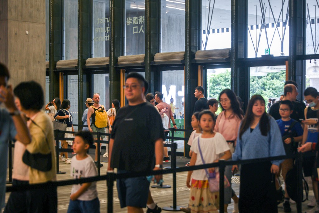 M+博物館排隊情況 
