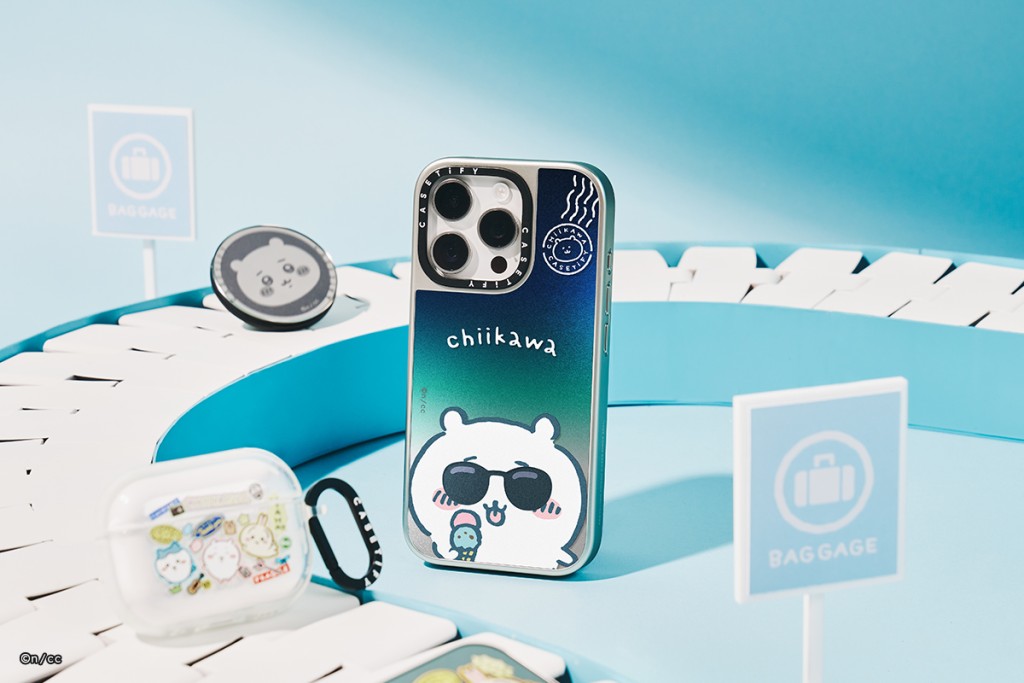 明日発送可能★CHIIKAWA CASETiFY 携帯アクセサリー ちいかわ」たちと旅行へgo！ 飛行機で旅に出たくなる♪ スマホ